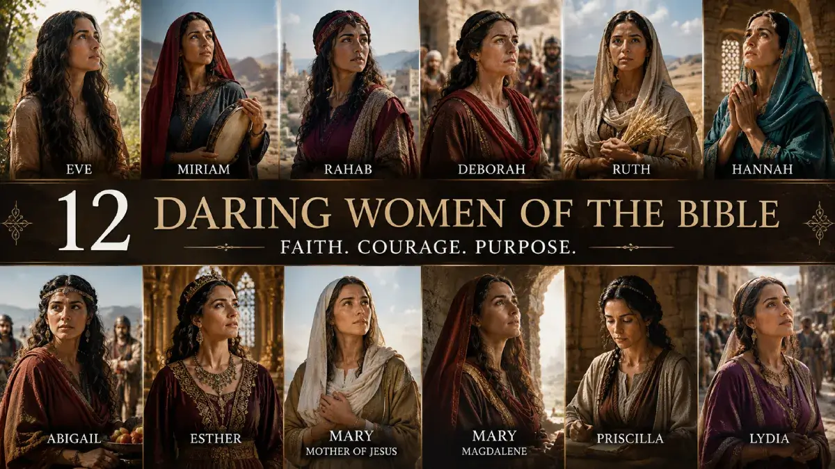 12 Daring Women of the Bible: Inspiring Stories of Faith, Courage, and God’s Purpose 1 12 Daring Women of the Bible