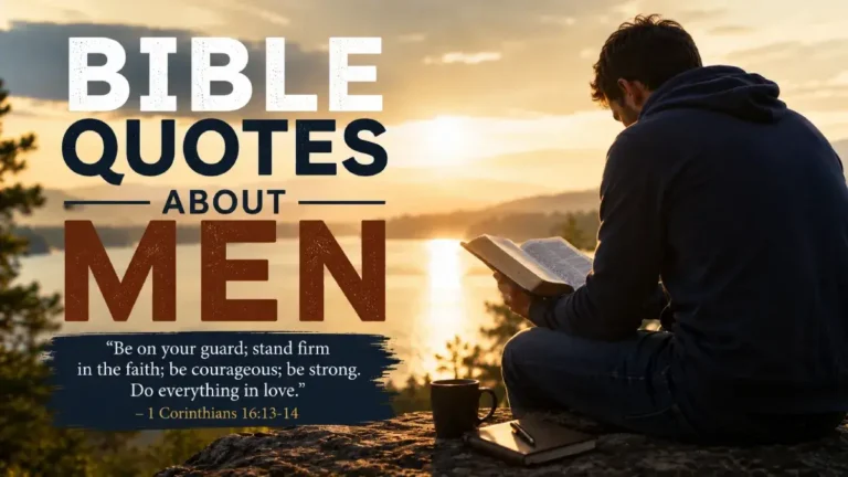 Bible Quotes About Men