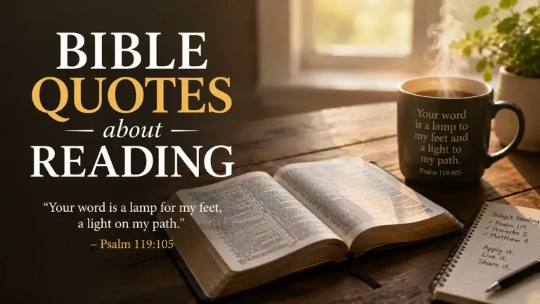 Bible Quotes About Reading