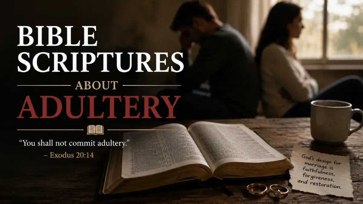Bible Scriptures About Adultery