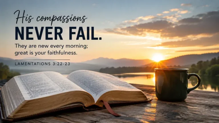 Sunrise Bible Verse: 25 Inspiring Scriptures About New Beginnings, Hope, and God's Faithfulness 4 Sunrise Bible Verse