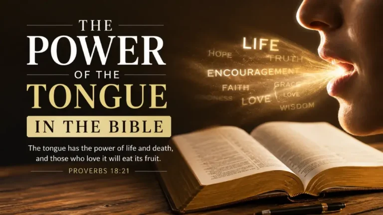 The Power of the Tongue in the Bible: Meaning, Bible Verses, and Life-Changing Lessons 2 The Power of the Tongue in the Bible