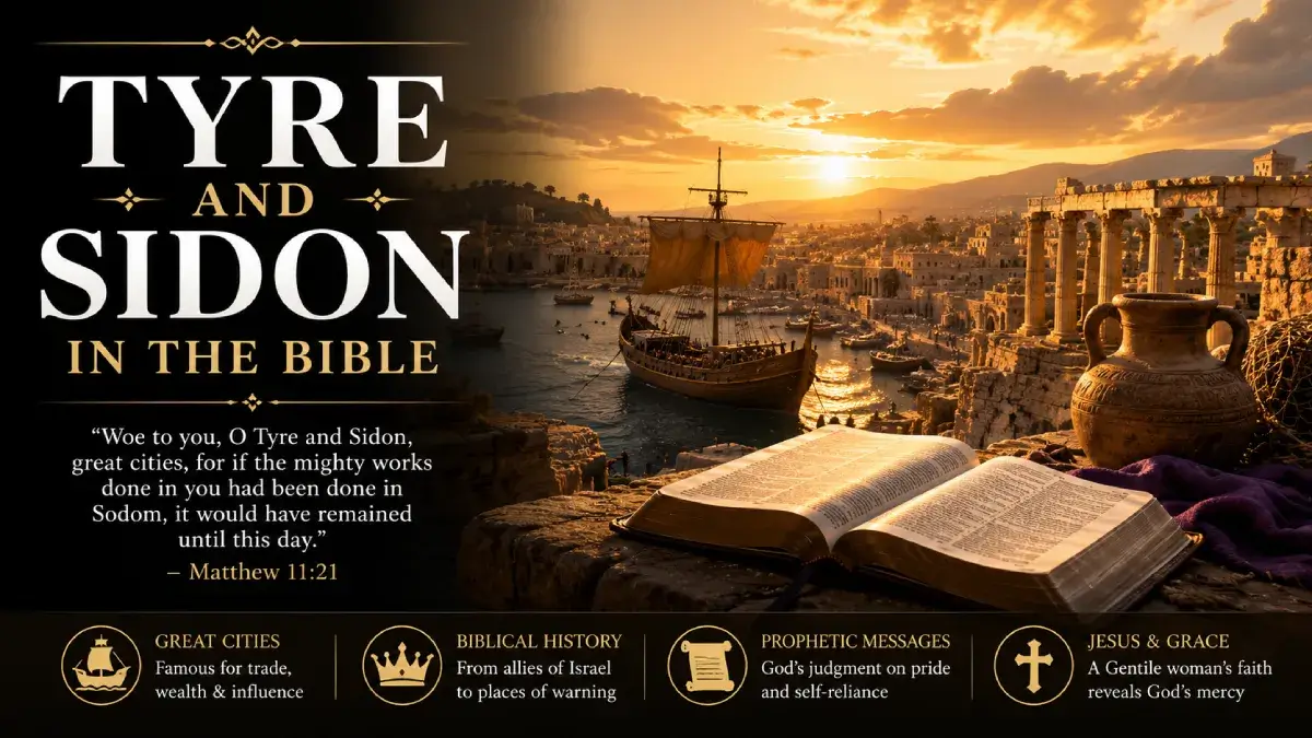 Tyre and Sidon in the Bible: Meaning, History, and Spiritual Lessons 1 Tyre and Sidon in the Bible