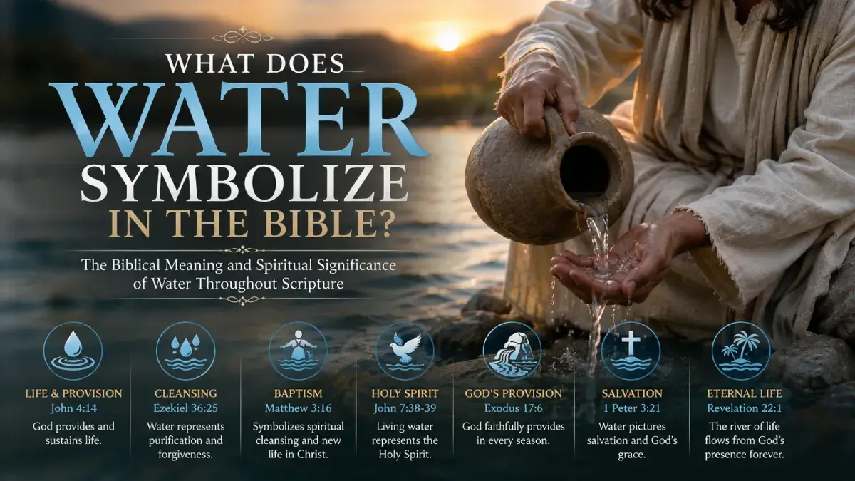 What Does Water Symbolize in the Bible