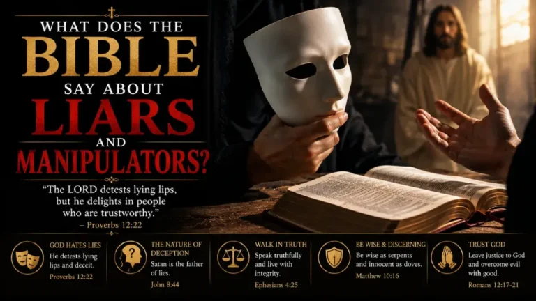 What Does the Bible Say About Liars and Manipulators
