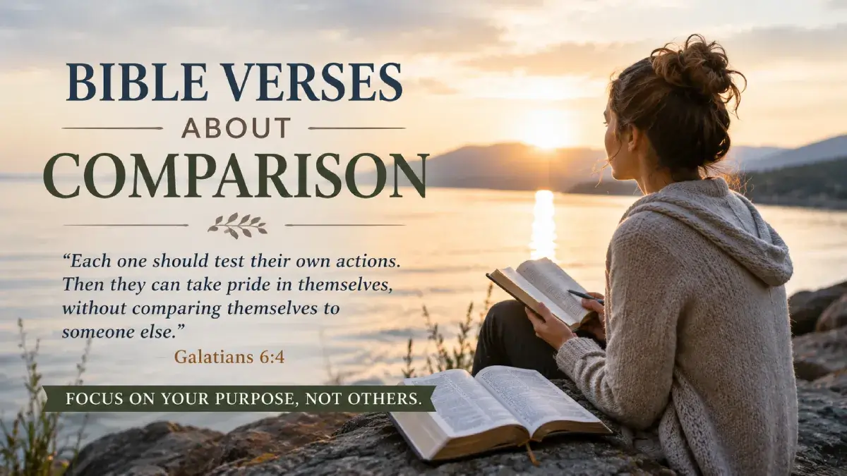 Bible Verses About Comparison: 25 Scriptures to Help You Find Contentment in Christ 1 Bible Verses About Comparison