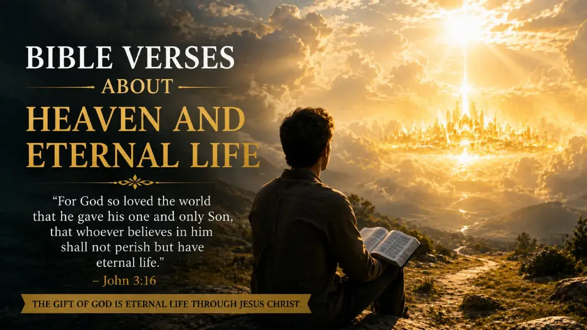 Bible Verses About Heaven and Eternal Life: 25 Powerful Scriptures Filled with Hope 1 Bible Verses About Heaven and Eternal Life