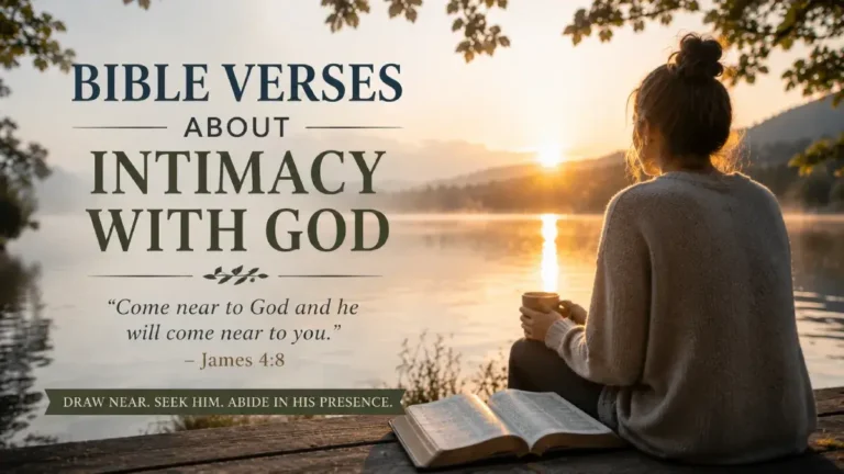 Bible Verses About Intimacy with God: 25 Scriptures to Draw Closer to the Lord 2 Bible Verses About Intimacy with God