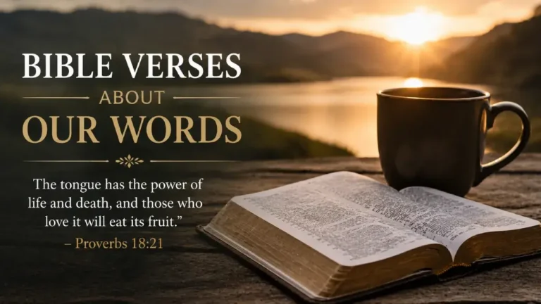 Bible Verses About Our Words