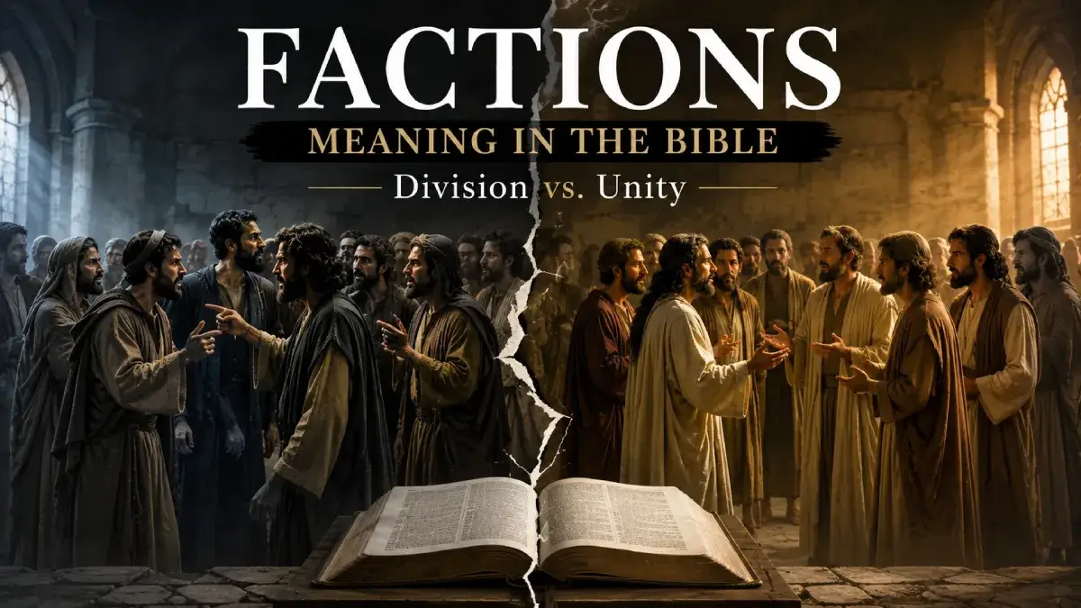 Factions Meaning in the Bible