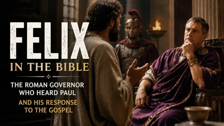 Felix in the Bible