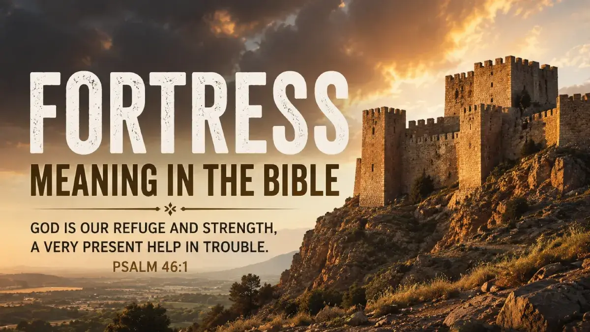 Fortress Meaning in the Bible