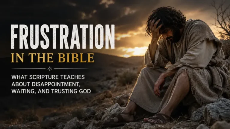 Frustration in the Bible