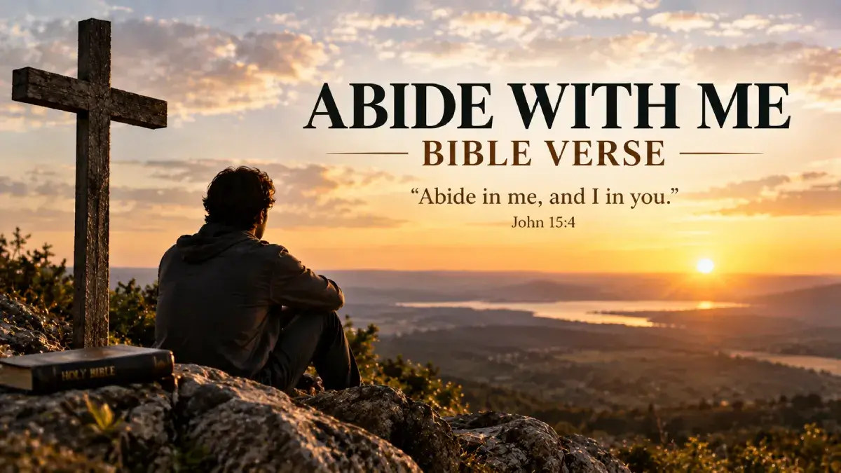 Abide With Me Bible Verse: What Does the Bible Say? 1 Abide With Me Bible Verse