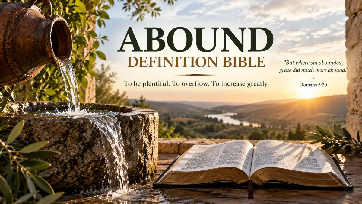 Abound Definition Bible