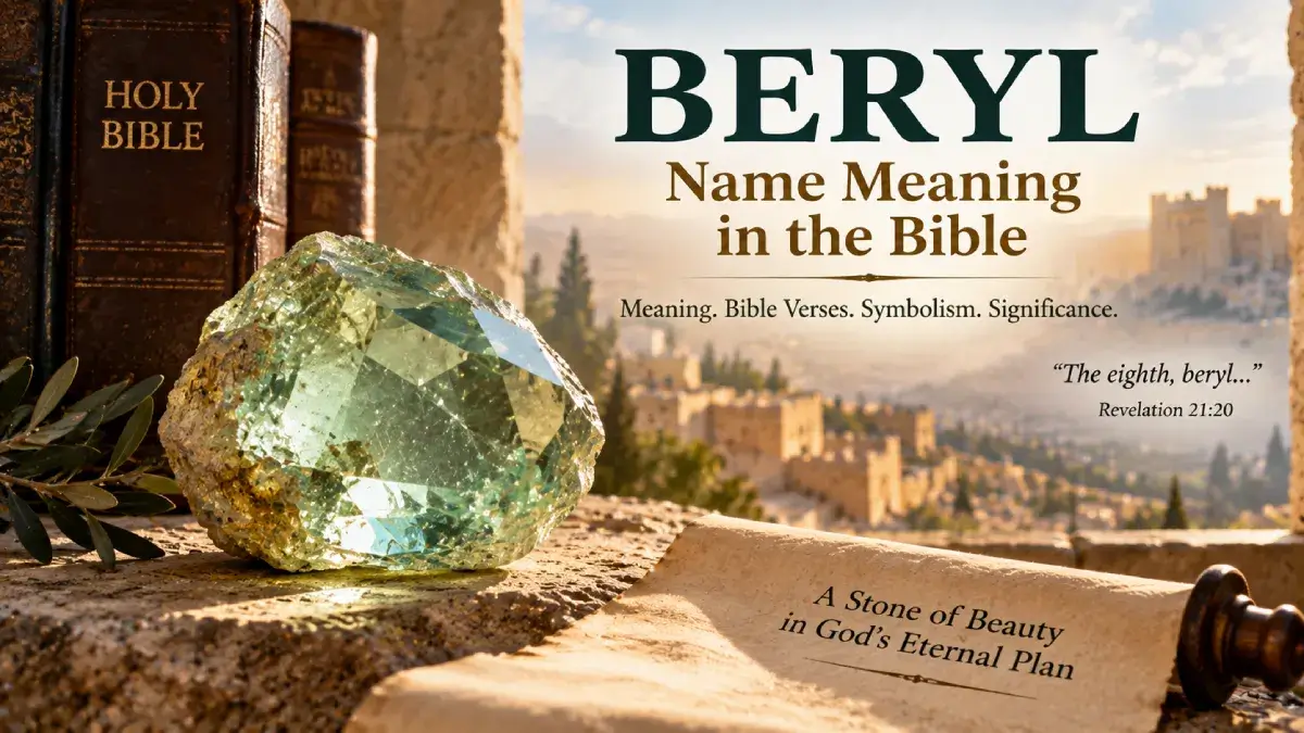Beryl Name Meaning in the Bible: Biblical Meaning, Symbolism, and Significance 1 Beryl Name Meaning in the Bible