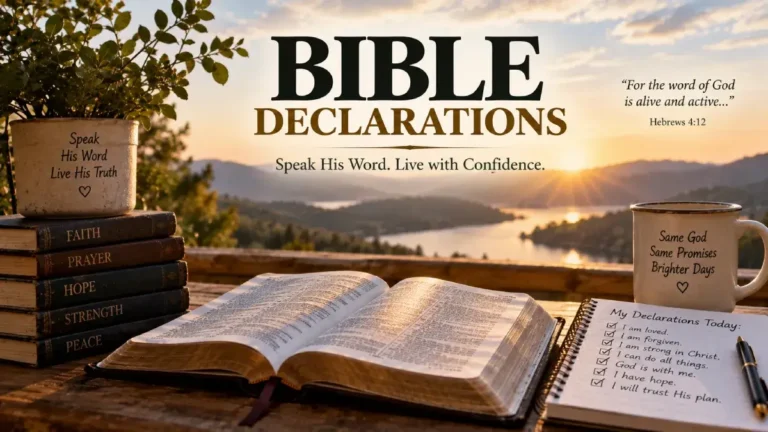 Bible Declarations: Powerful Biblical Declarations for Faith, Strength, and Hope 2 Bible Declarations