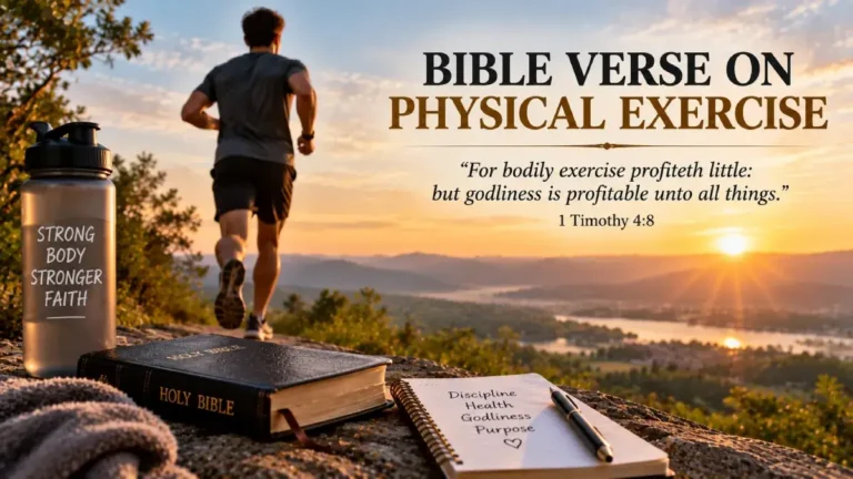 Bible Verse on Physical Exercise