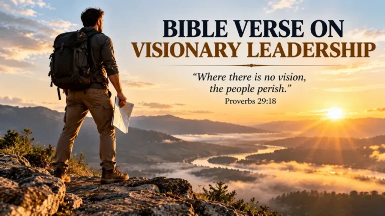 Bible Verse on Visionary Leadership