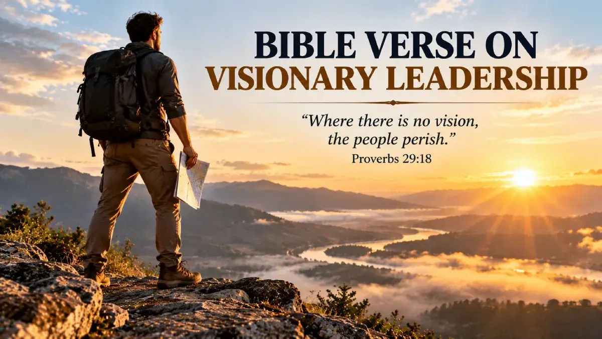 Bible Verse on Visionary Leadership: 25 Scriptures About Leading With Vision 1 Bible Verse on Visionary Leadership