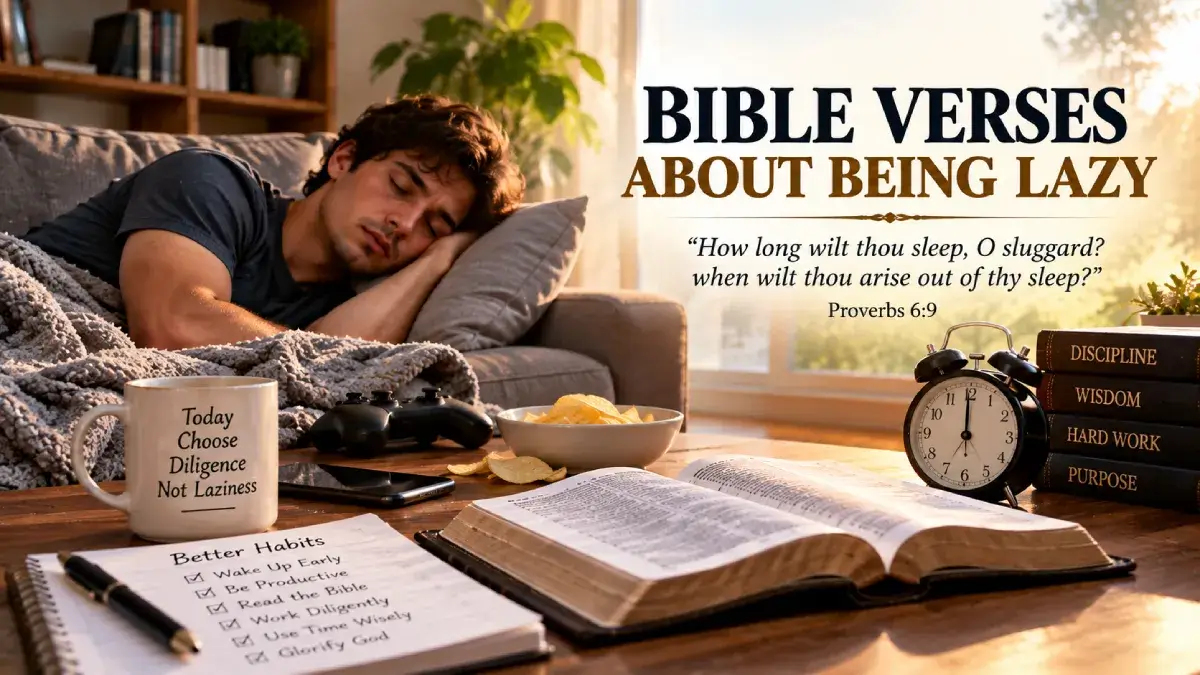 Bible Verses About Being Lazy: What Does the Bible Say About Laziness? 1 Bible Verses About Being Lazy