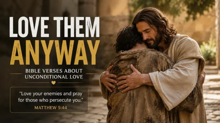 Love Them Anyway Bible Verse
