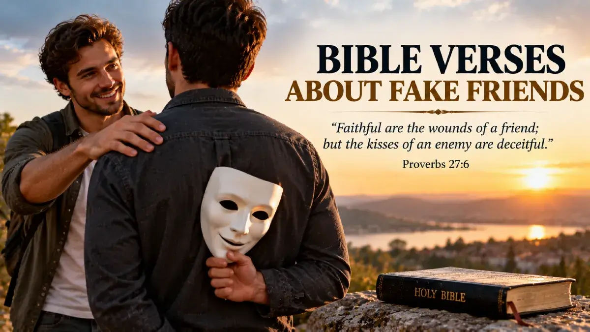 Bible Verses About Fake Friends