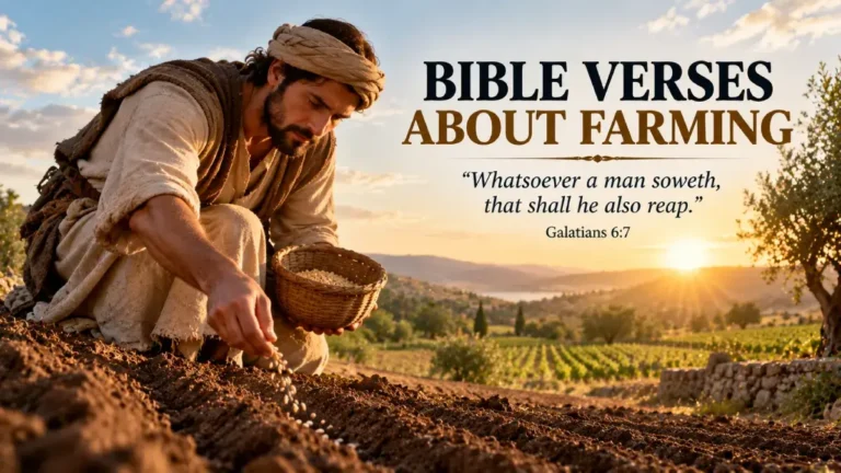 Bible Verses About Farming