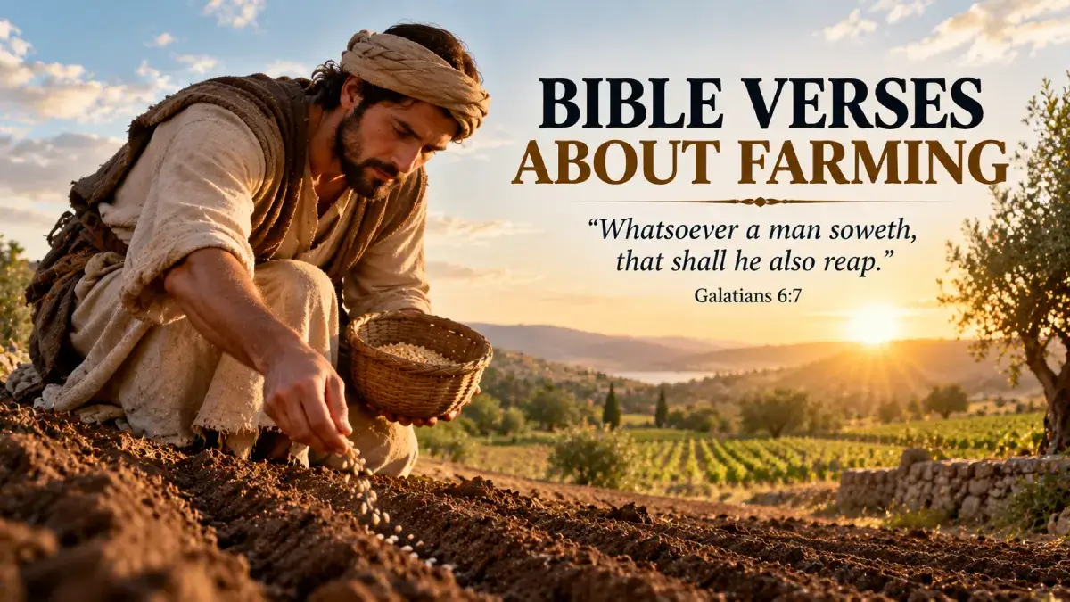 Bible Verses About Farming