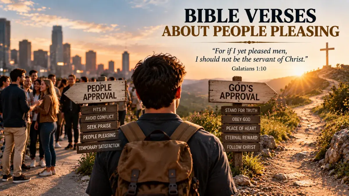 Bible Verses About People Pleasing
