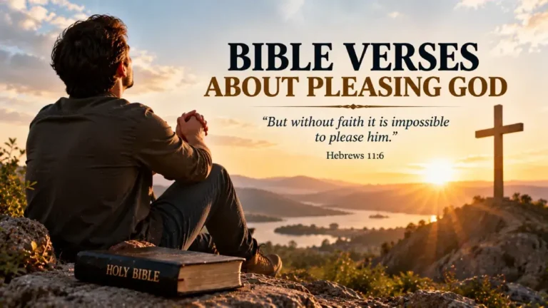 Bible Verses About Pleasing God