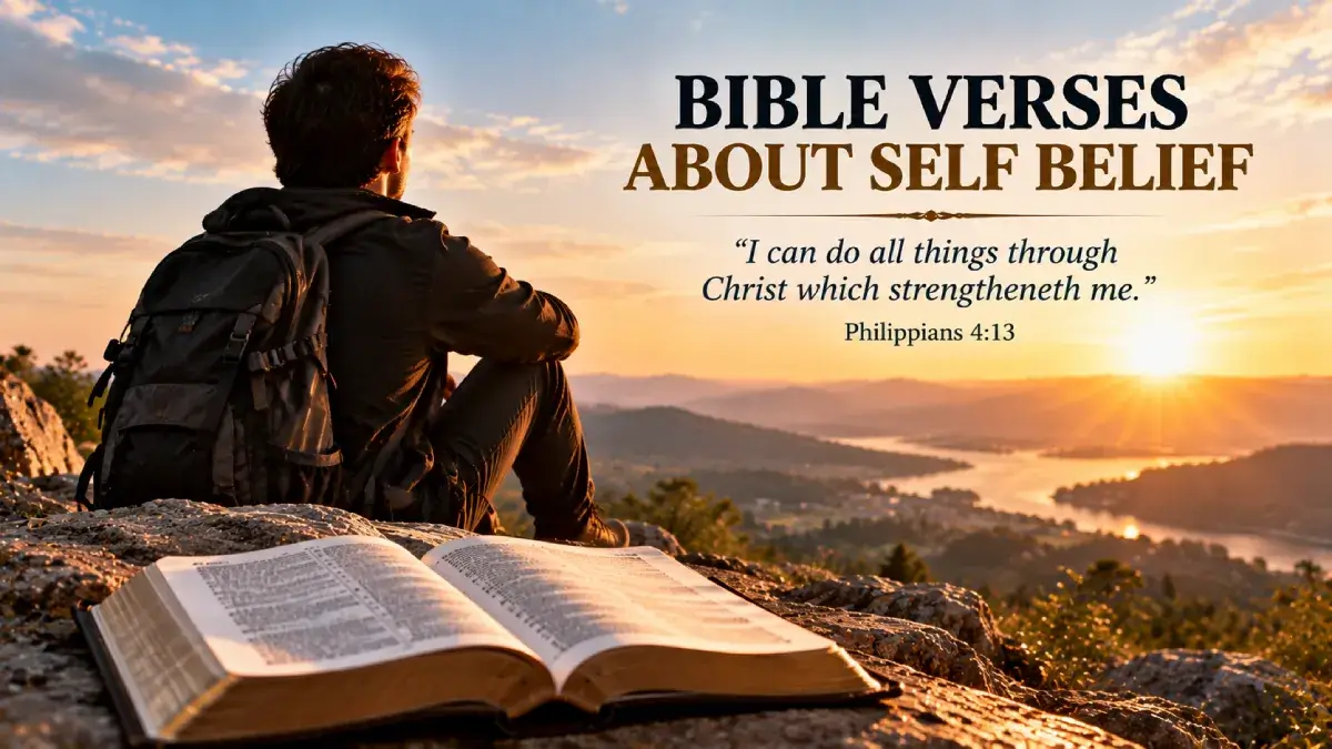 Bible Verses About Self Belief: What Does the Bible Say About Confidence? 1 Bible Verses About Self Belief