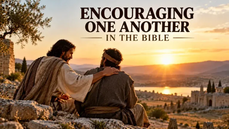 Encouraging One Another in the Bible: 25 Bible Verses About Encouragement 1 Encouraging One Another in the Bible